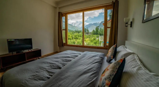 Номер Superior с видом на горы Alt Life Manali, Old Manali