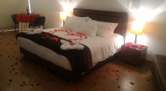 Семейный номер Standard с балконом Hotel Puente Piedra