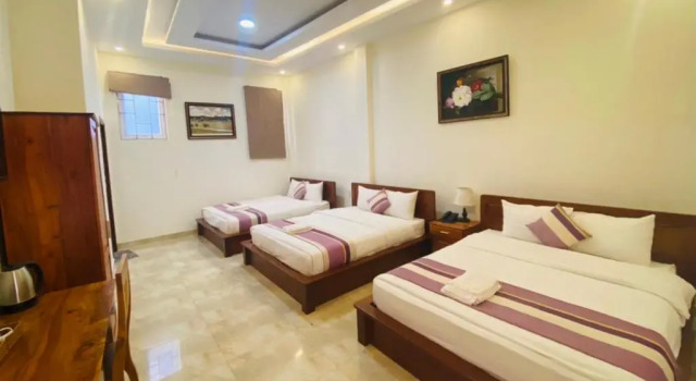 Двухместный семейный номер Standard Hoang Quan Hotel