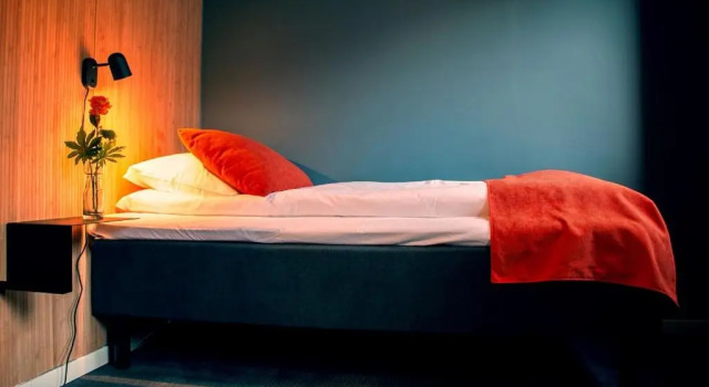 Superior Yhden hengen huone Narvik Hotel Wivel