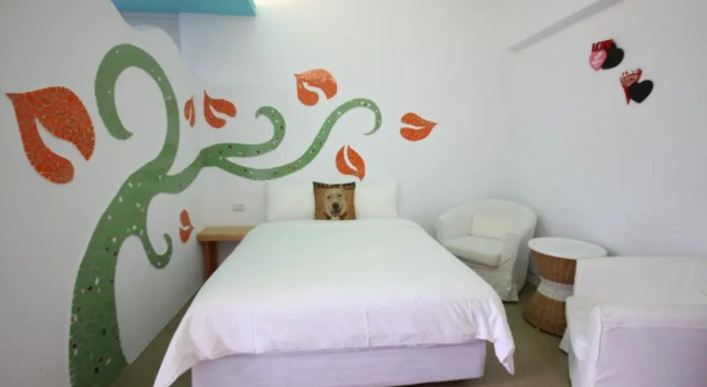 Двухместный номер Standard с балконом Kenting Hostel
