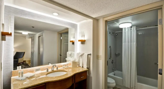Двухместный люкс для гостей с ограниченными возможностями Homewood Suites by Hilton San Antonio Northwest