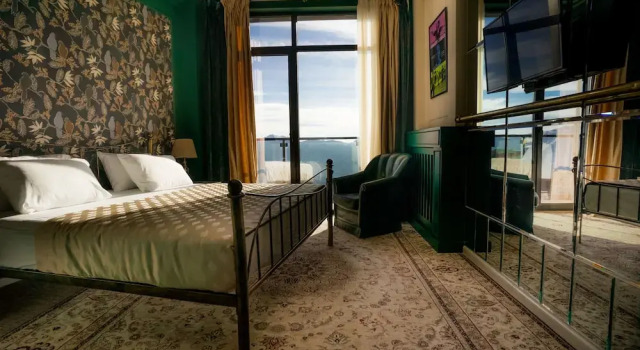 Двухместный номер Comfort с балконом и с видом на горы Ati Ambavi Botique Hotel Gudauri