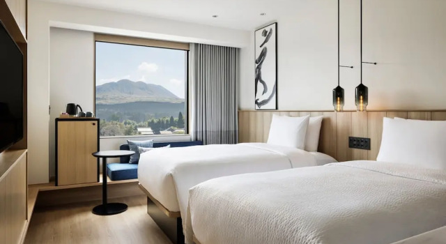 Standardní Dvoulůžkový s manželskou postelí pokoj Fairfield By Marriott Kumamoto Aso