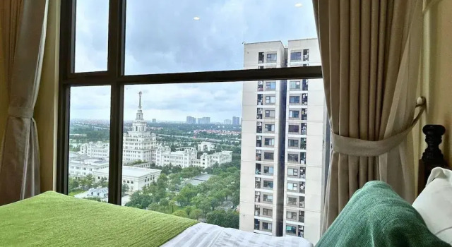 Апартаменты Deluxe c 1 комнатой с балконом Vinhomes Ocean Park Apartment Ha Noi - 20 October Homestay