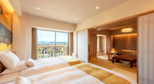 Четырёхместный номер Standard Hotel Okura JR Huis Ten Bosch