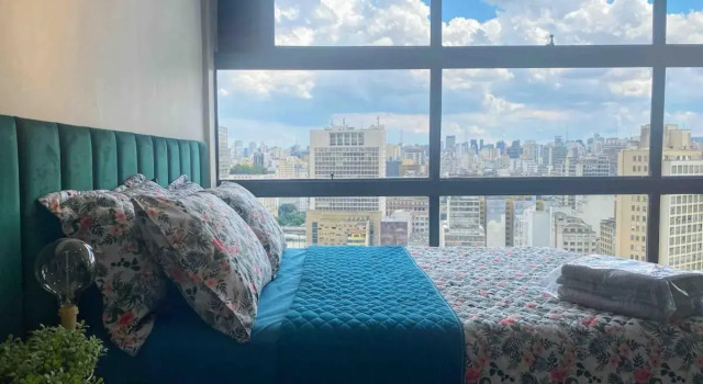 VISTA INCRÍVEL no 33 ANDAR no prédio mais alto de SP
