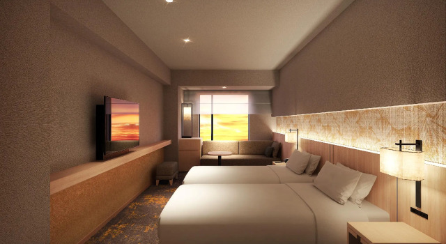 Двухместный номер Deluxe THE BLOSSOM KUMAMOTO