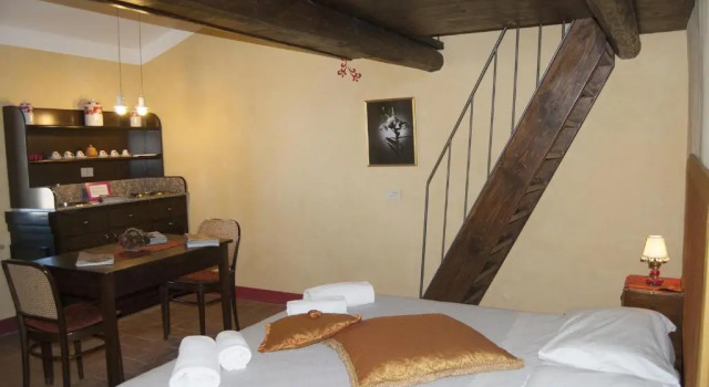 Camera quadrupla Standard duplex B&B al Castello di Fabro