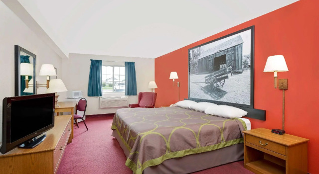 Двухместный номер Standard Super 8 by Wyndham Mound City
