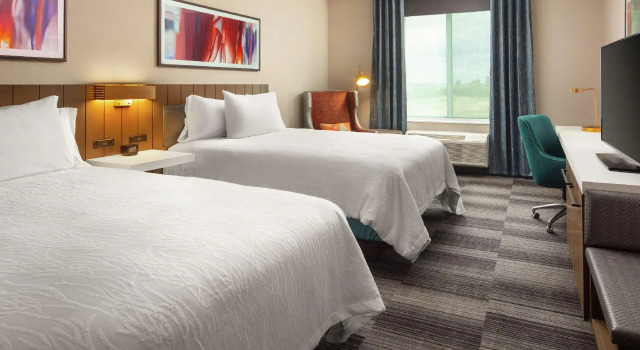 Четырёхместный номер Standard Hilton Garden Inn Sacramento Airport Natomas