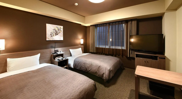 Двухместный номер Comfort HOTEL ROUTE-INN Kamiyamada Onsen
