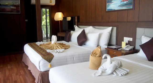 Семейный номер Standard с балконом Chareena Hill Beach Resort
