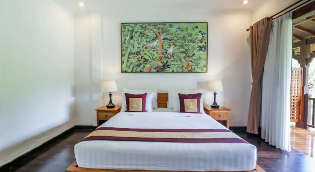 Двухместный номер Deluxe с балконом и с видом на сад Uma Dawa Resort and Spa