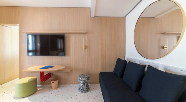 Трёхместный номер Comfort с видом на город Отель Milu Milano