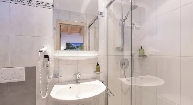 Двухместный номер Standard с балконом и с видом на горы Hotel Garni Schönblick