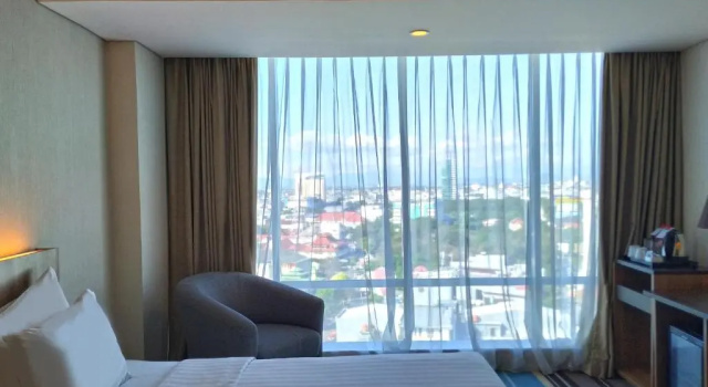 Двухместный номер Deluxe Swiss-Belhotel Waterfront Makassar
