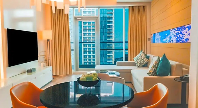 Двухместные апартаменты c 1 комнатой с балконом Hilton Bahrain