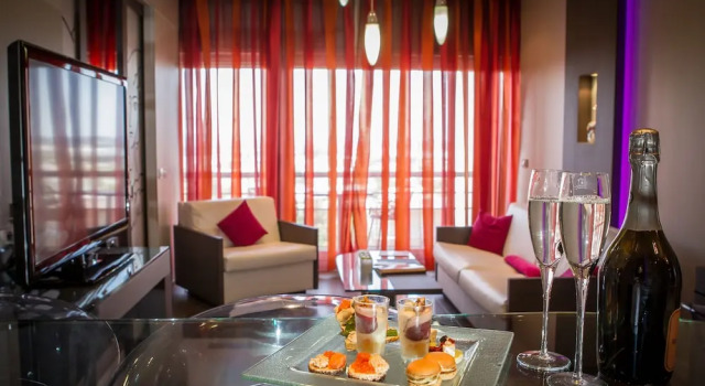 Double suite avec balcon Hôtel & Spa Vatel