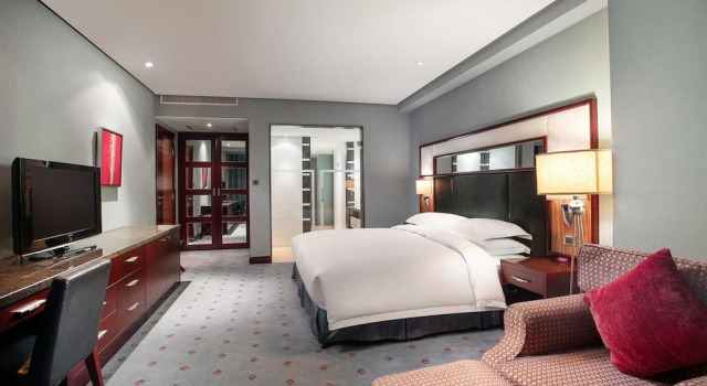 Люкс c 1 комнатой Crowne Plaza Wuxi City Center