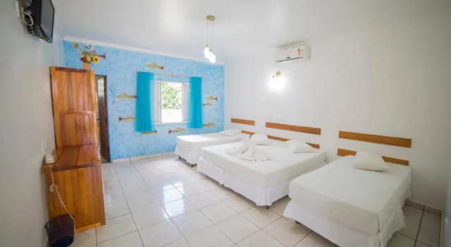Четырёхместный номер Standard Hotel Pousada Arauna