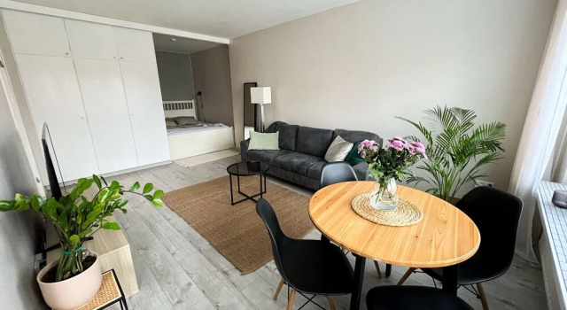 Студия Superior Bright & Cozy, Renovated Studio in the Center