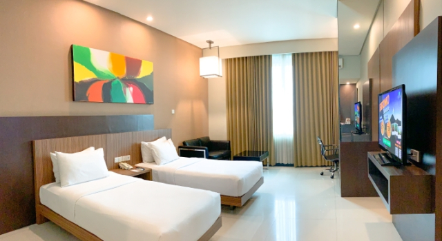 Deluxe Zimmer Savana Hotel & Convention Malang