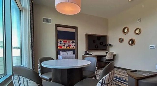 Люкс Executive c 1 комнатой с видом на реку The Landing Hotel at Rivers Casino Pittsburgh