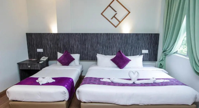Трёхместный номер Deluxe Salsa Resort Langkawi By Casa Loma