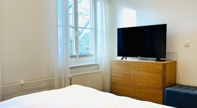 Двухместный номер Comfort с балконом и с видом на парк green-man Parkapartments