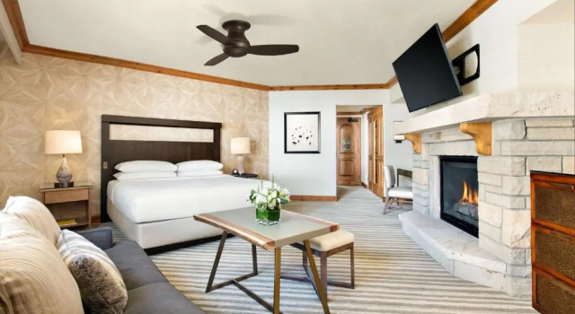 Двухместный Park полулюкс с камином Park Hyatt Beaver Creek Resort and Spa, Vail Valley