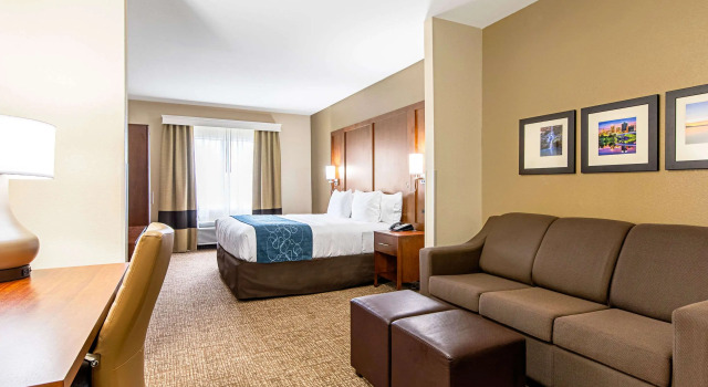 Двухместный люкс Comfort Inn & Suites Pine Bluff