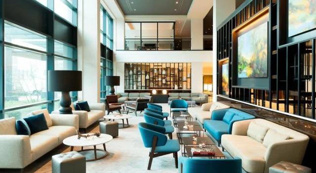 Одноместный семейный номер Standard Marriott Hotel The Hague