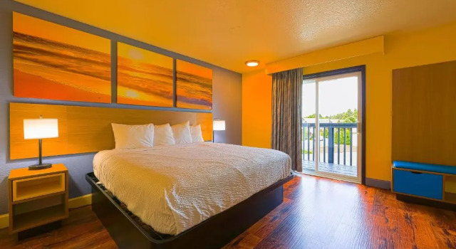 Номер Standard с балконом Coastal Inn by OYO Lincoln City - Oregon Coast Hwy