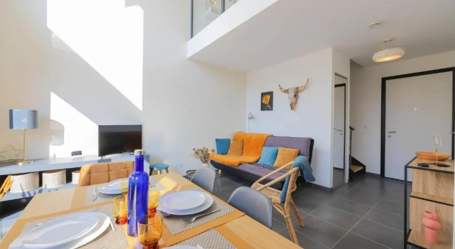 Les Choucas - appartement duplex lumineux avec parking