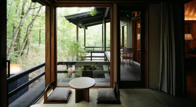 Люкс с балконом Hoshino Resorts KAI Aso
