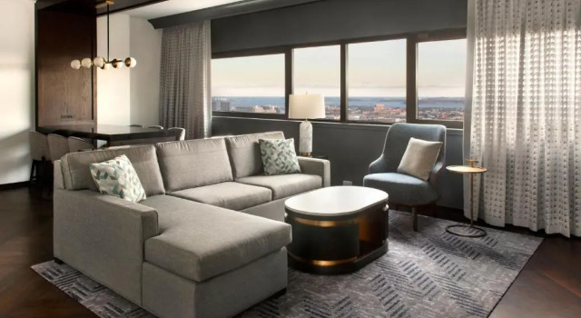 Двухместный люкс Executive Boston Marriott Copley Place
