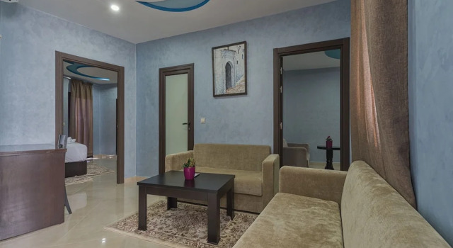 Семейный люкс с балконом Hotel Jibal Chaouen