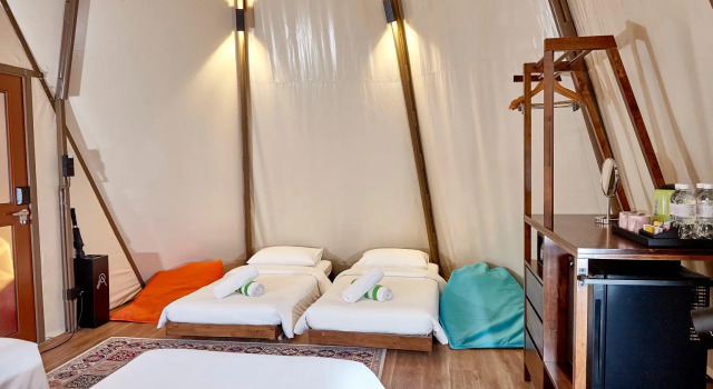 The ANMON Resort Bintan- Glamping, Забронировать Кемпинг Отели Лагой с парковкой, Парковка