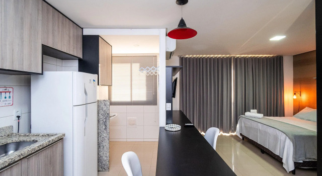 Flat Com Varanda No Setor Bueno   Th01403