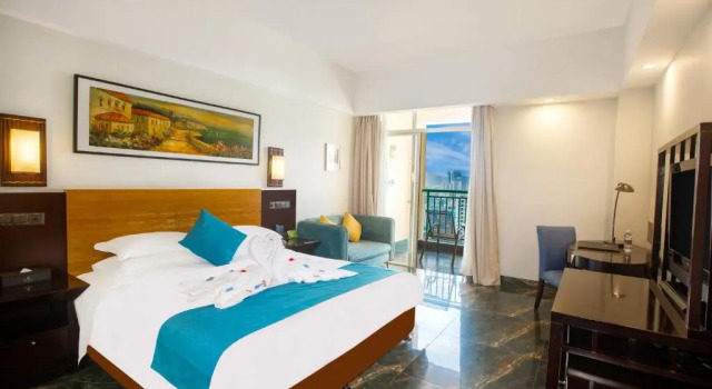 Двухместный номер Deluxe with side sea view Shengyi Holiday Villa Hotel