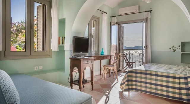 Люкс с видом на море Roi Boutique Suites