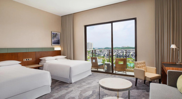 Двухместный номер Deluxe с видом на сад Four Points by Sheraton Guangdong, Heshan