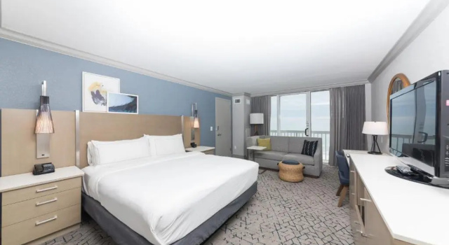 Номер Standard oceanfront Hilton Melbourne Beach Oceanfront