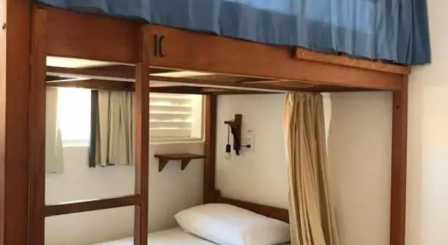 Кровать в общем номере (женский номер) BRECHA HOSTEL & ROOFTOP - Maragogi
