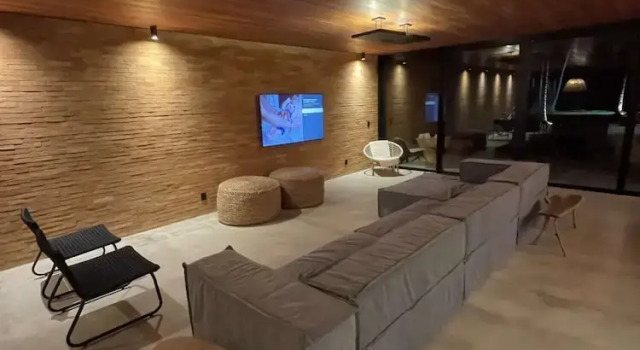 Casa Exuberante em Frente ao mar com 5 Suites