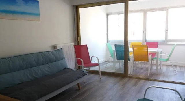 Deniz manzaralı daire Le Nautilus - 2 adultes 3 enfants - Canet Plage - Vue Mer - Place Mediterranée