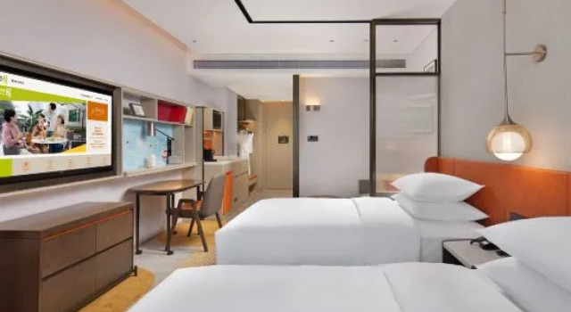 Четырёхместный люкс Home2 Suites By Hilton Fuzhou Cangshan