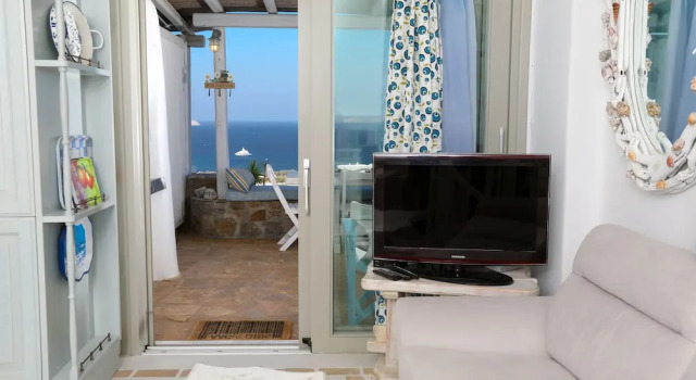 Коттедж с 2 комнатами с видом на море Anthi House