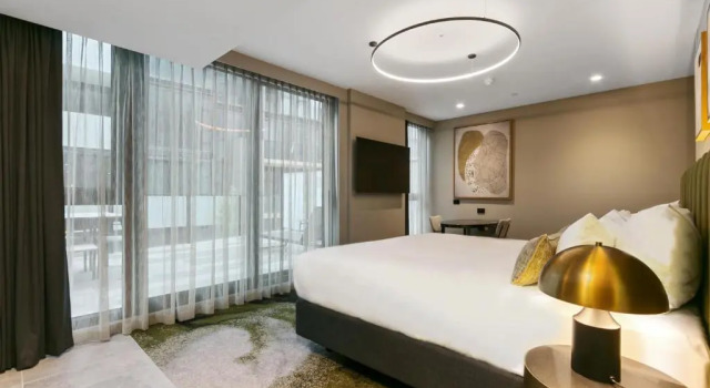 Двухместная студия Melbourne City Apartment Hotel